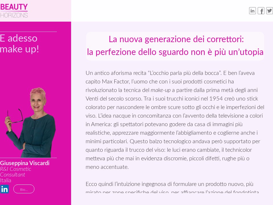 RUBRICA E Adesso Make Up BEAUTY HORIZONS 2 2023 ITA rubrica-e-adesso-make-up-beauty-horizons-2-2023-ita